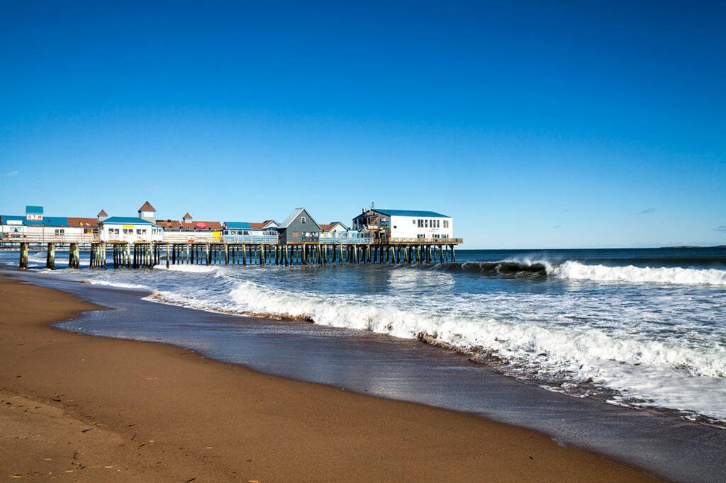 Température de la Mer en Août à Old Orchard Beach se Baigner en Août